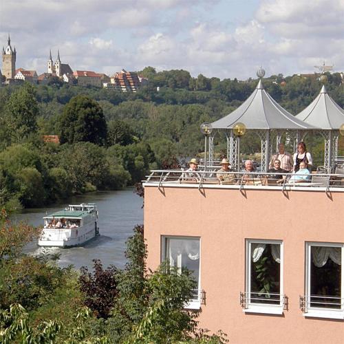 Apartments mit Klimaanlage am Neckarufer, Schöne Aussicht