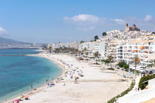  Escapada Romántica en Ático frente al Mar con Piscina in Altea
