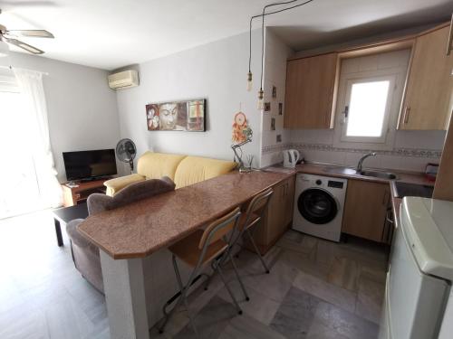  1½ min. walk from the beach in Mijas