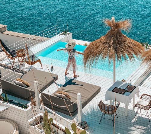 ทัศนียภาพภายนอกโรงแรม, บีแอนด์บีเบลาวิสตา (B&B Bellavista) in โมโนโพลี่