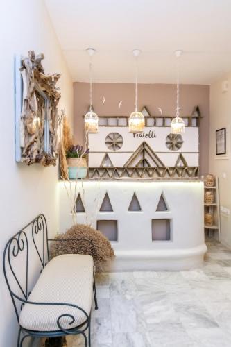 Lobby, Fratelli Family Rooms in Tinos
