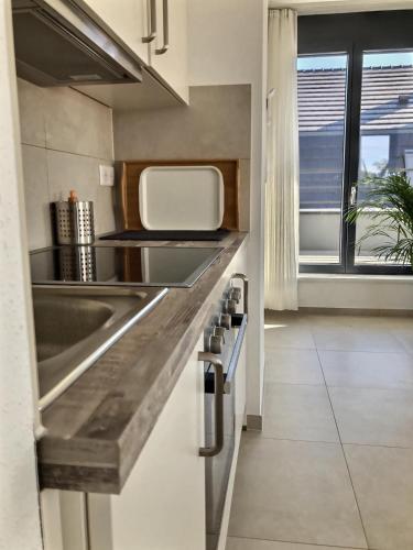 ห้องครัว, KRésidence - Appartements Saint-Louis (KResidence - Appartements Saint-Louis) in แซงต์หลุยส์