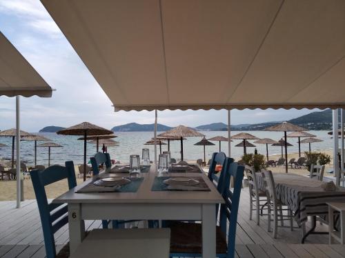 Restaurant, Porto Palio Beach Hotel in Kavala