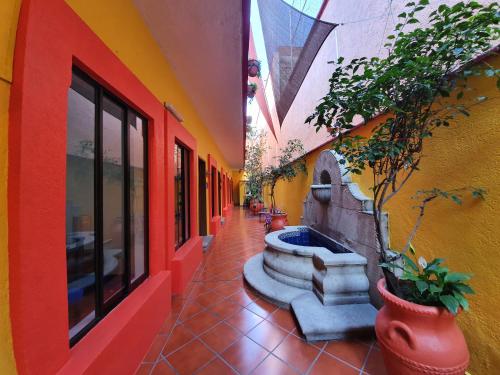 오악사카 Hotel Suites Del Centro 4성급 호텔 레스토랑