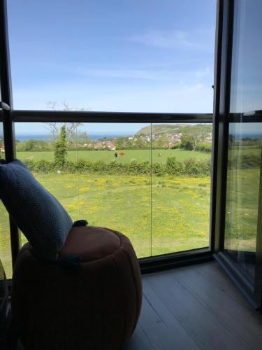 ระเบียง/ชานเรือน, Ballygally eco apartment with seaview in เบลย์เกลลี่