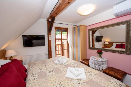 Attic Double Room with balcony