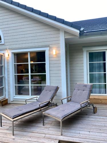 花園, Ferienhaus Chalet Goldberg in 巴德 哈爾茨堡