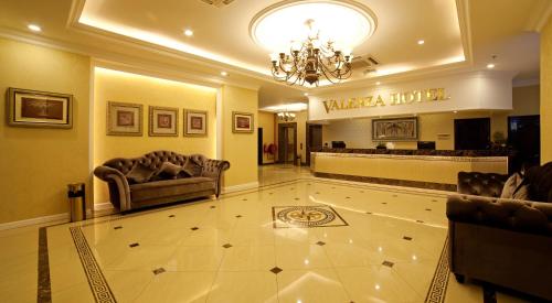 Lobby, Valenza Hotel & Cafe near LRT Train Station - Abdullah Hukum