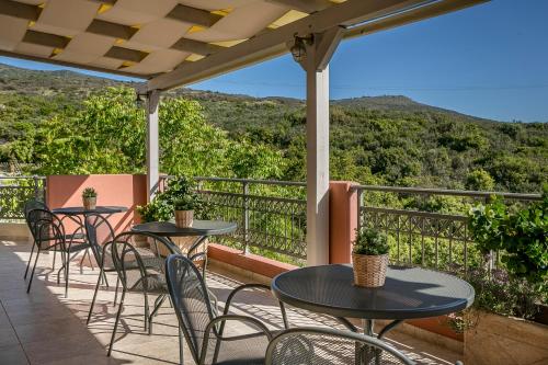 beranda/teres, Crystal Palace - Vista in Kefalonia