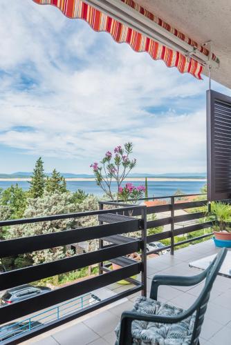 Erkély/terasz, Apartments Ivana in Dramalj