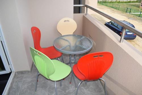 Erkély/terasz, Srebrna Nit in Veliko Gradiste