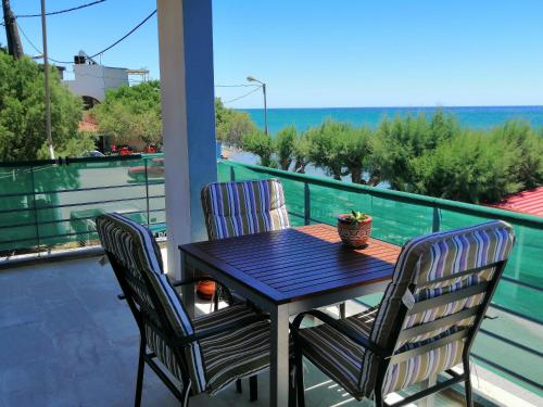 Balkon/terasa, Jason Rooms & Studios in Viannos