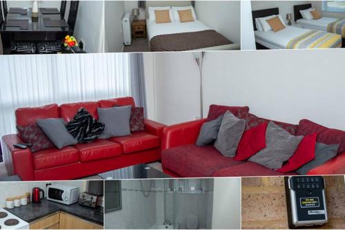 Crawley Apartment near Gatwick Manor Royal Newly Refurbished Sleeps 4