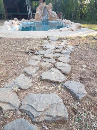Skats, umbabala bush camp in Koster