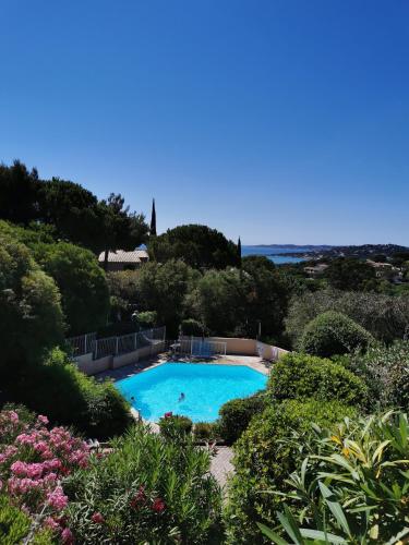 Superbe vue mer à Sainte Maxime T2 Climatisé