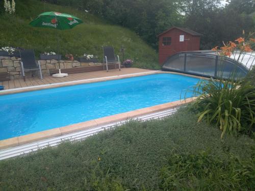 สระว่ายน้ำ, Penzion U Slunce in ยาโรเมอร์