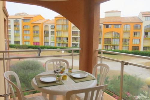 Coquet T2 coin nuit acces direct plage - vue mer - parking prive 5CMER48C