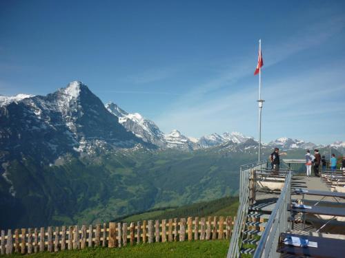 Berggasthaus First - Only Accessible by Cable Car