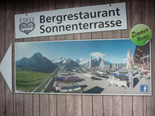 Berggasthaus First - Only Accessible by Cable Car