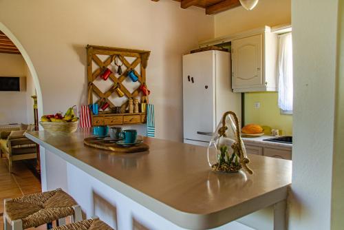 Cocina, Calmea Seafront Residence - secluded beach in Ios