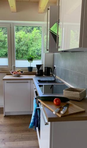 Konyha, Naturapartments Birkenreuth in Wiesenttal