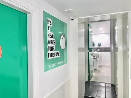Shower, The White Tulip Hostel in Amsterdam
