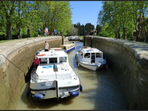 Plage et Canal du midi gîte à louer Portiragnes