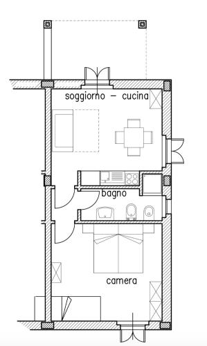 1 queen bed, 1 twin bed, 1 sofa bed