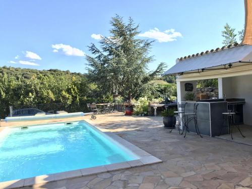 Beautiful villa with private heated pool - Accommodation - Roquebrun