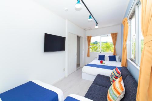 이시가키 レジーナ石垣 ブルーステージ (レジーナ石垣 ブルーステージ) 4성급 싱글룸 스위트룸