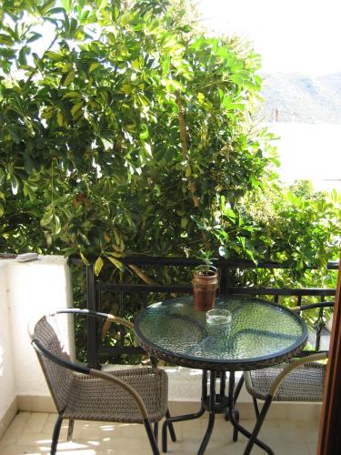 Balcony/terrace, Thalia Hotel in Itanos