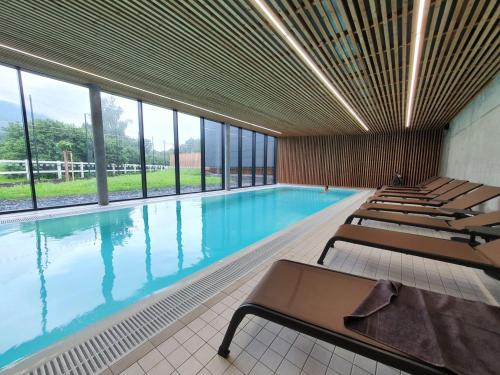 Úszómedence, Green apartmány (Green apartmany) in Celadna