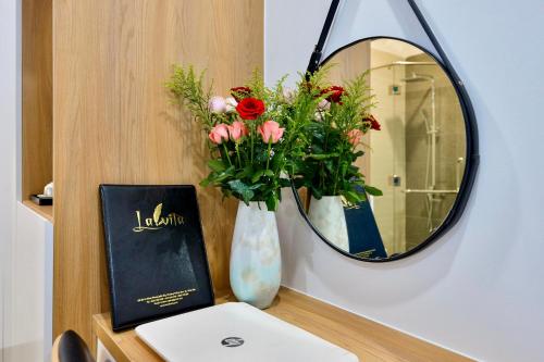 Dreibettzimmer, dusche