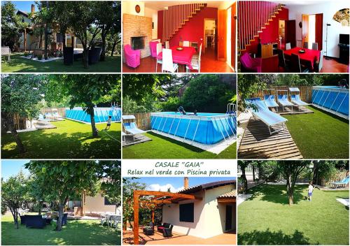  CASALE GAIA- Relax nel VERDE con Piscina Privata Esclusiva, Unterkunft in Acireale