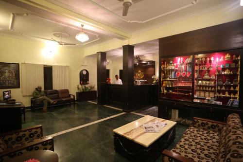 Lobby, Hotel Ananda Inn in Lumbini
