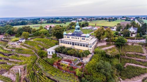 Spitzhaus in Radebeul, Deutschland