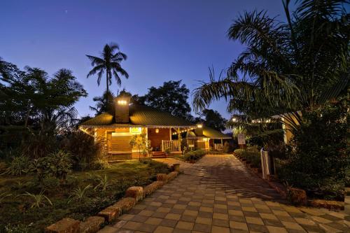 Exterior view, The Palmnest Resort, Kolhapur in Gaganbawda