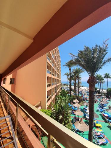 Balcony/terrace, Sunset Beach Club Hotel Apartments in Benalmadena