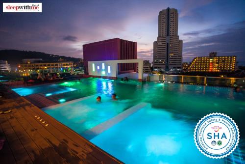 Swimming pool, Sleep with Me Hotel Design Hotel at Patong in Phuket