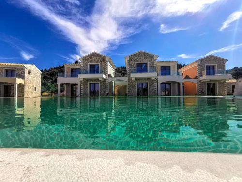 Erikousa Palace Double Suites chambre d'hôte Vrachonisída Plateiá