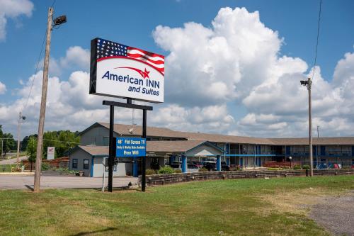 Bejárat, American Inn & Suites Russellville in Russelville (Arkansas)