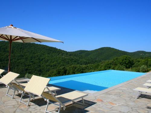 Elegant Holiday home in Anghiari Tuscany with Swimming Pool gîte à louer La Torre