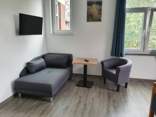 Inselkern Einraum-Apartments 58m von Juist entfernt