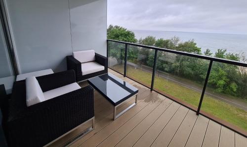 Balcony/terrace, Golden Eye Apartament Seaside Park in Kolobrzeg
