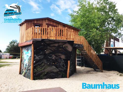 Exterior view, Unterkunfte bei Wake and Beach am Halbendorfer See in Schwarzheide