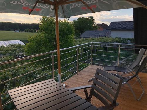 陽台/露台, Apartma na hüti (Apartma na huti) in 拉登齊