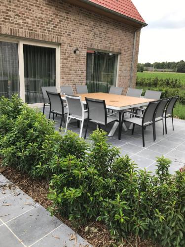 陽台/露台, Oscaar vakantiewoning in bos in 庫克拉勒