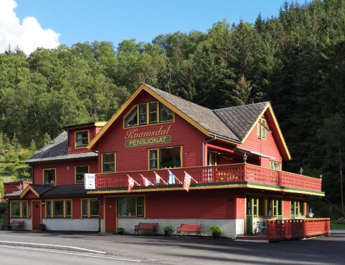 B&B Eidfjord - Kvamsdal Pensjonat 4 - Bed and Breakfast Eidfjord