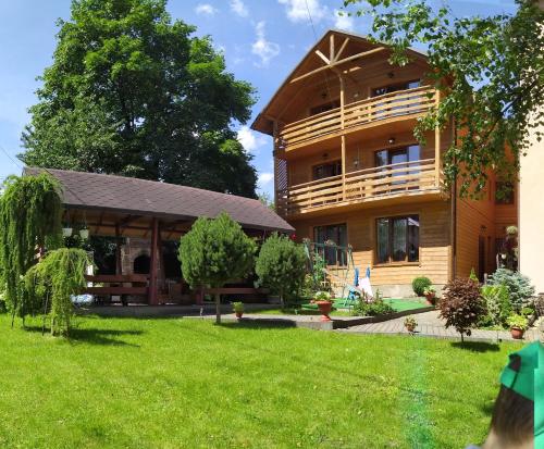 Double Room with Balcony room in Guest House Shafran