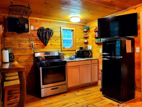 Lil' Log at Hearthstone Cabins and Camping - Pet Friendly, Helen (zdjęcie 4)
